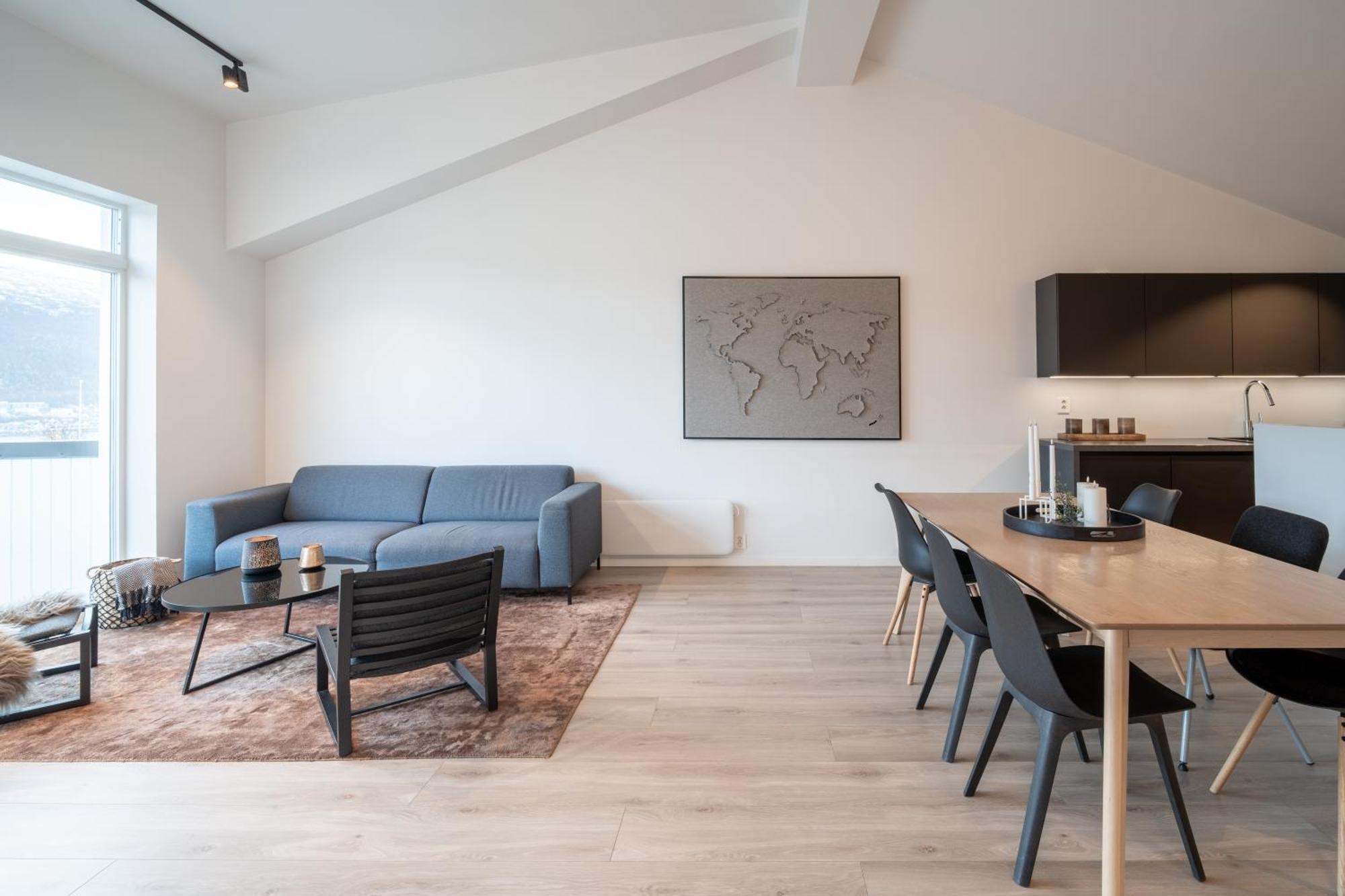 Staying Apt 3 - New And Modern Tromso Ngoại thất bức ảnh